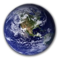 earth blue marble small